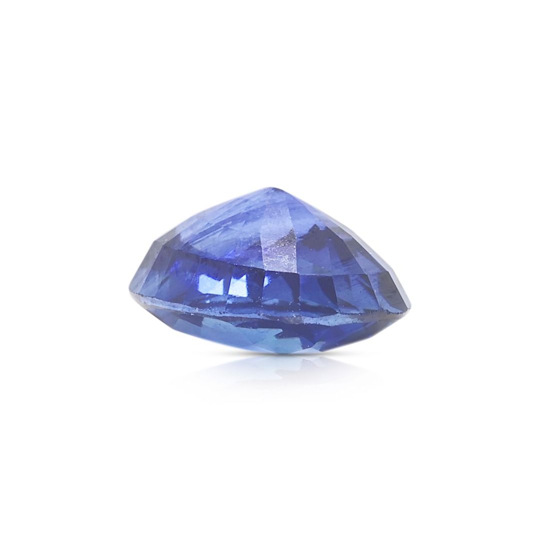 Rich 2.65ct Oval Blue Sapphire Loose Gemstone