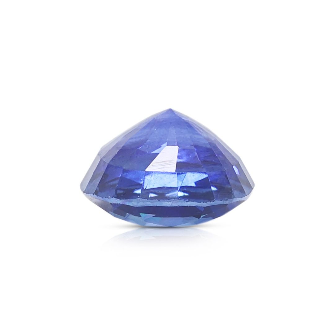 Rich 2.65ct Oval Blue Sapphire Loose Gemstone