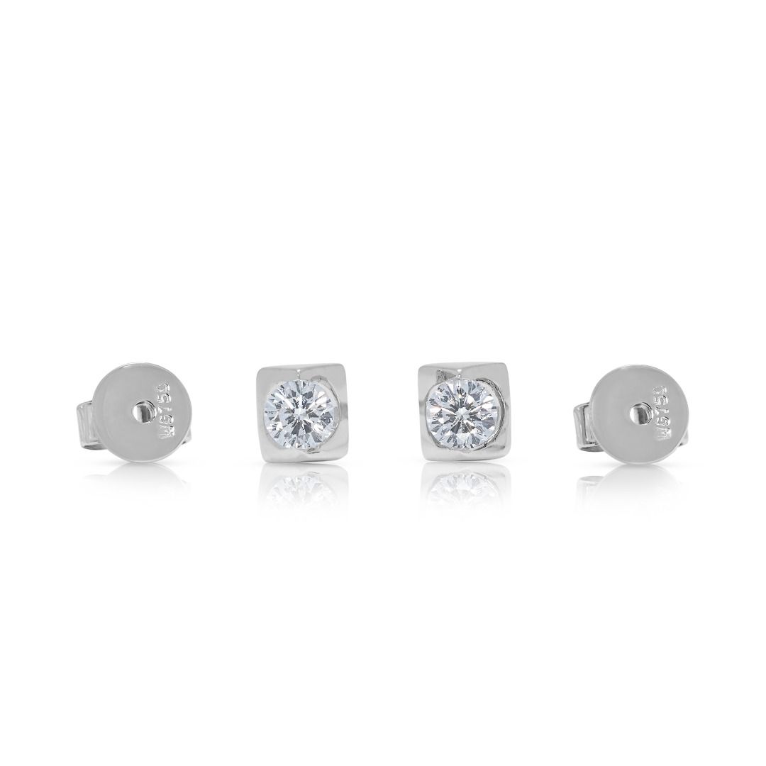 Soo Kee 0.26ct Diamond Studs in 18K White Gold