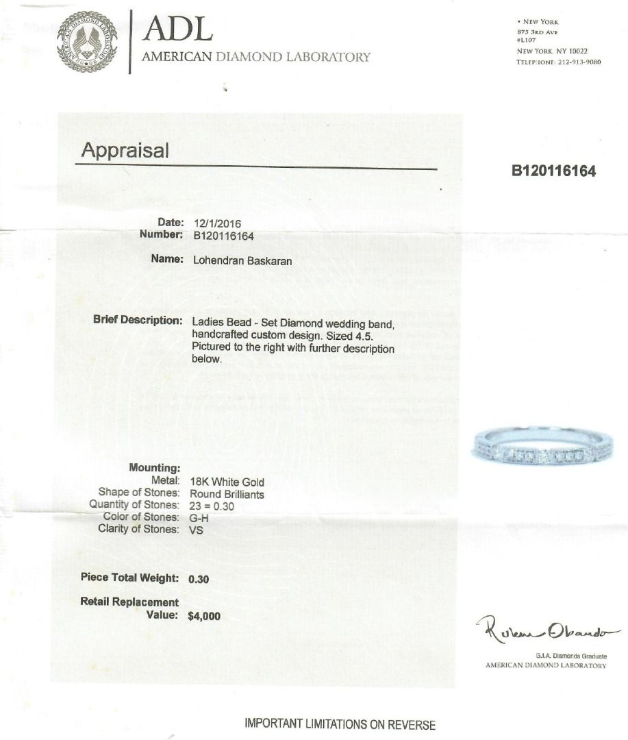 Sophisticated 0.3ct Half Eternity Natural Diamond Ring in 18K White Gold