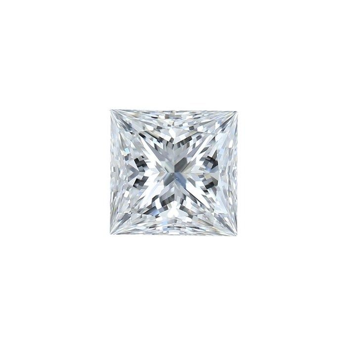 Sparkling 0.72ct Square-Shaped Diamond - GIA Certified