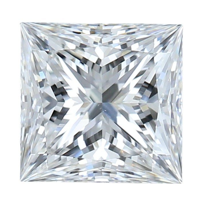 Sparkling 0.72ct Square-Shaped Diamond - GIA Certified