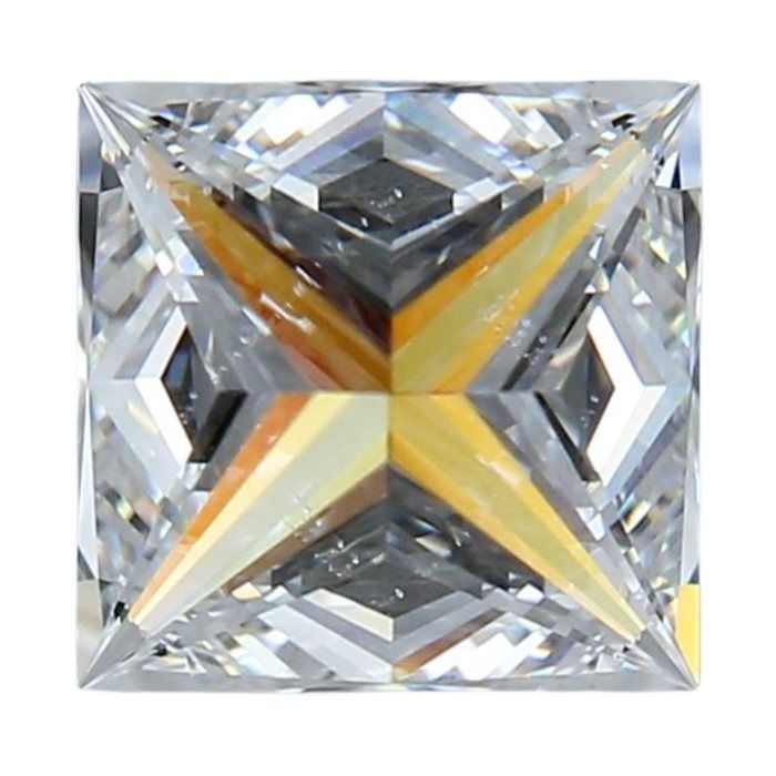 Sparkling 0.72ct Square-Shaped Diamond - GIA Certified