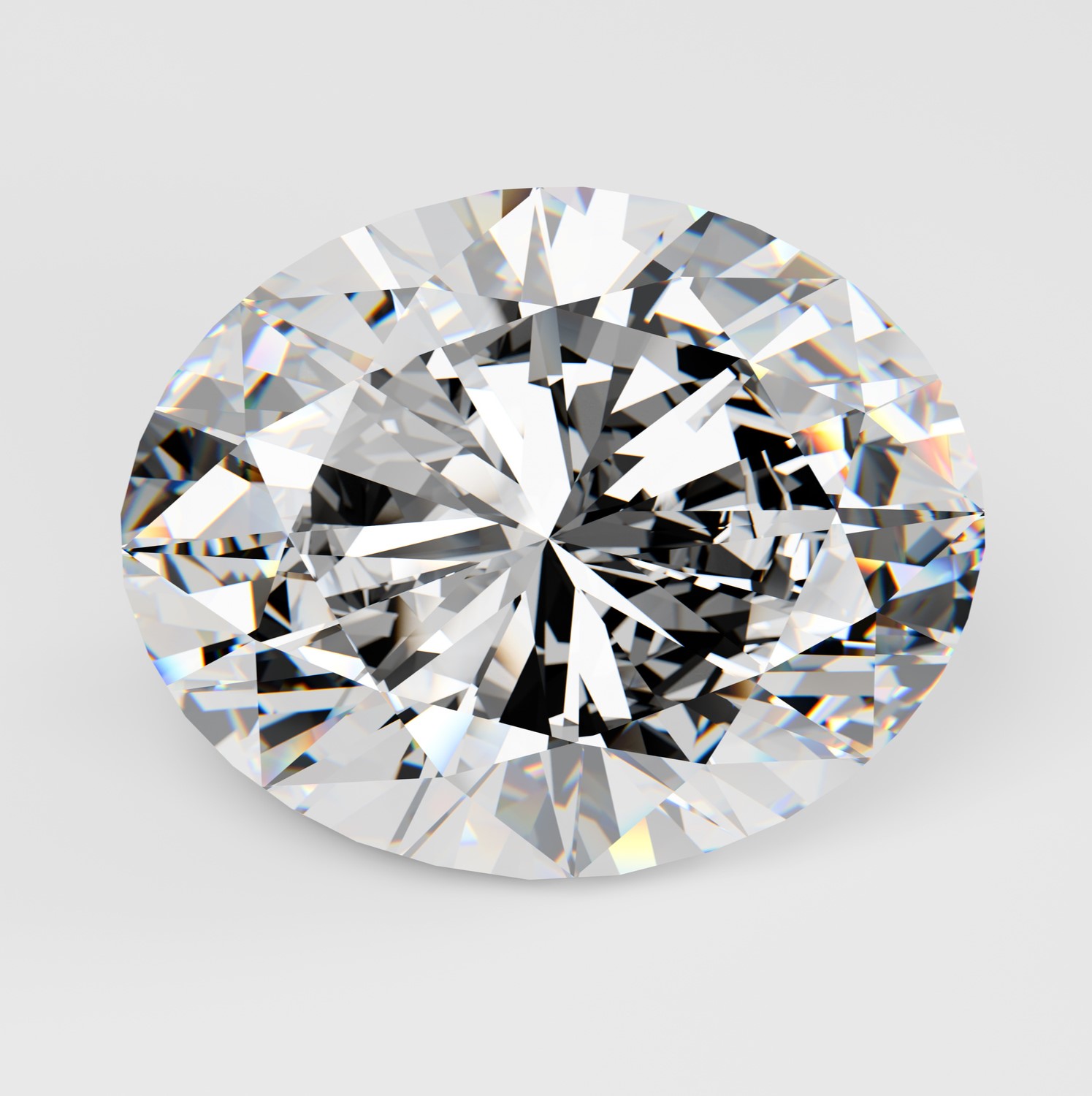 oval diamond