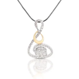 two-tone necklace