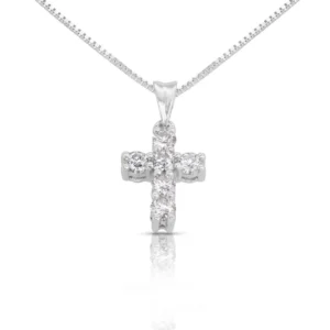 white gold necklace