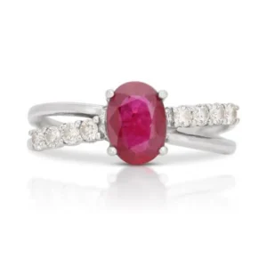 white gold ring