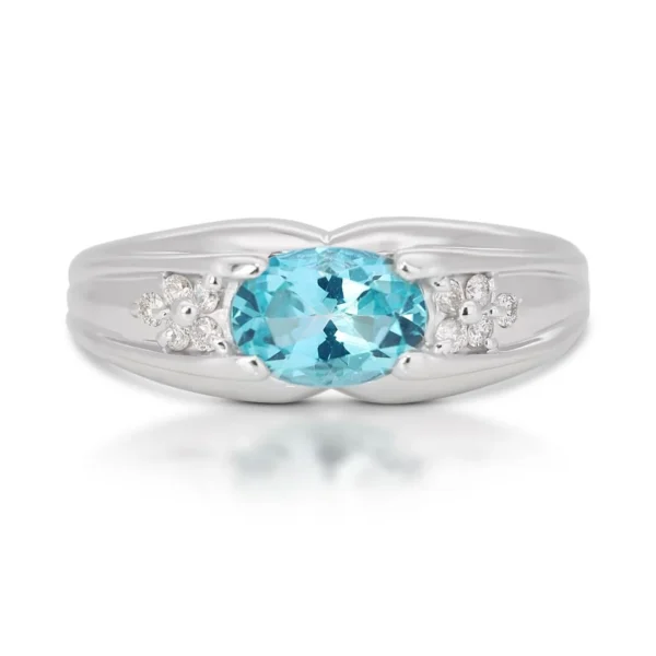 white gold ring