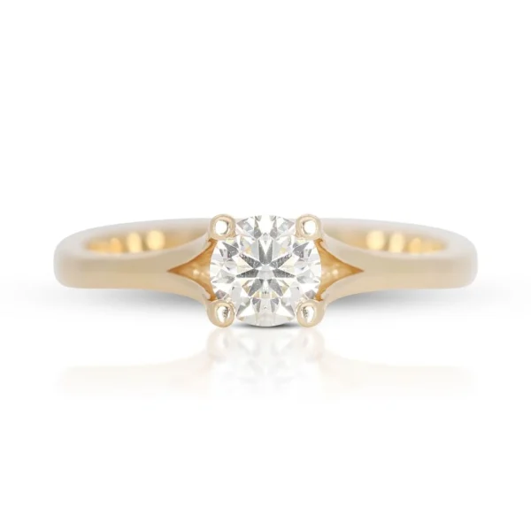 yellow gold ring