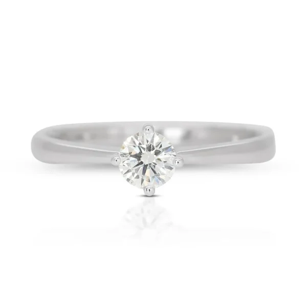 white gold ring