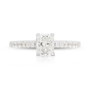 white gold ring