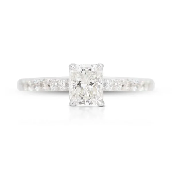 white gold ring