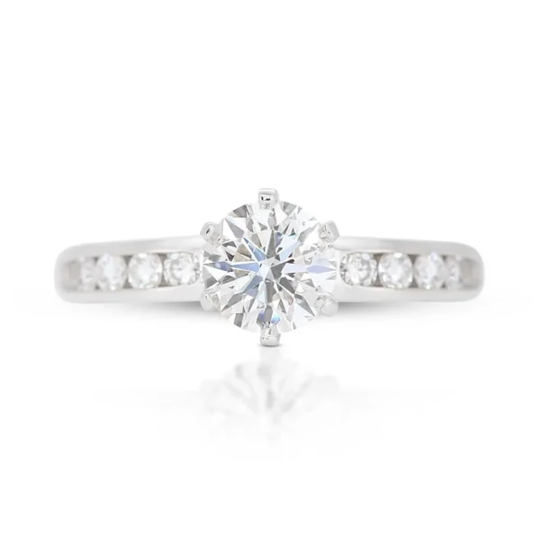 white gold ring