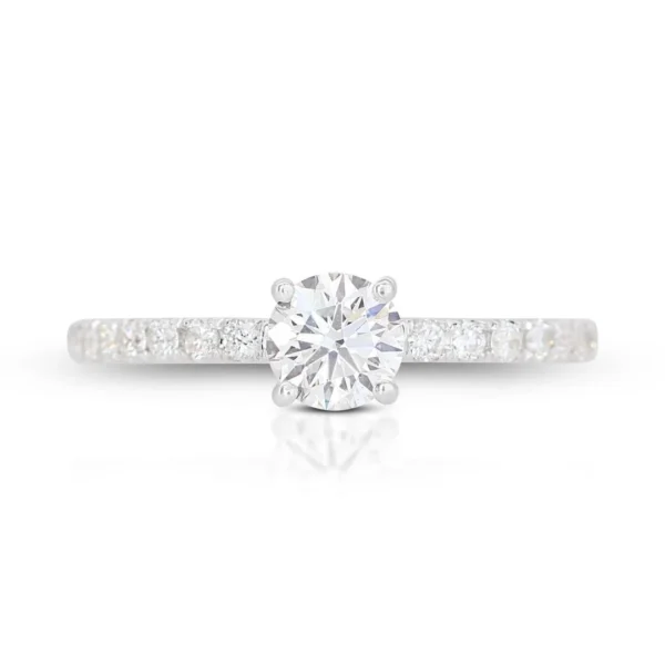 Radiant Halo Diamond Ring