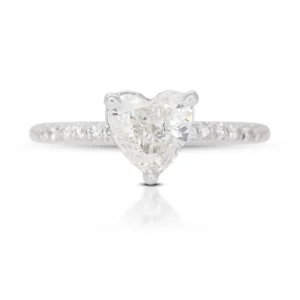 white gold ring