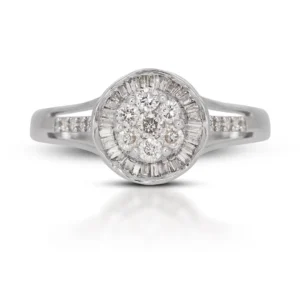 white gold ring