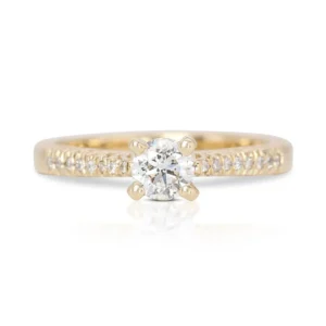 yellow gold ring