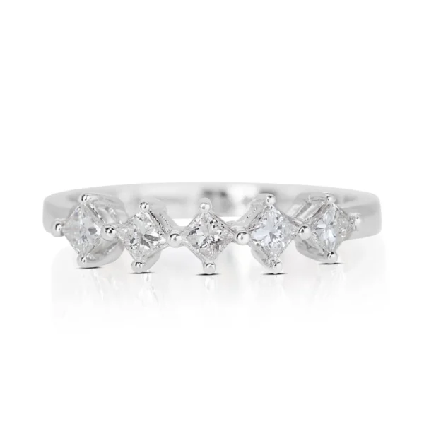 white gold ring