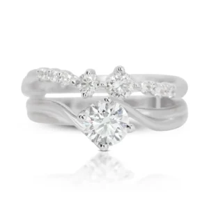 white gold ring