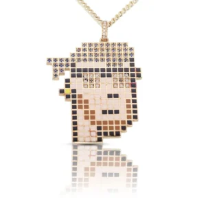 Yellow Gold Cartoon Necklace