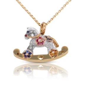 Horse Car Necklace