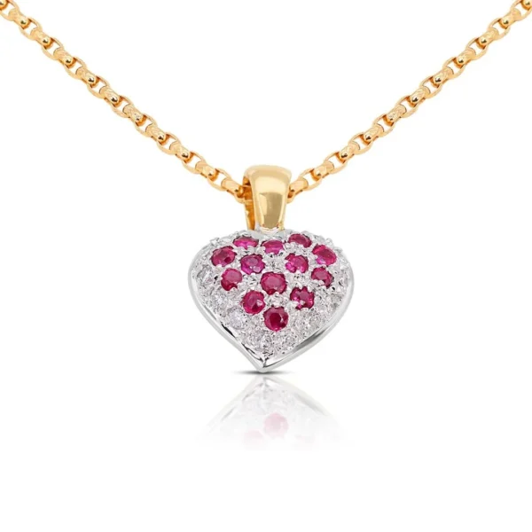 Ruby and Diamond Necklace