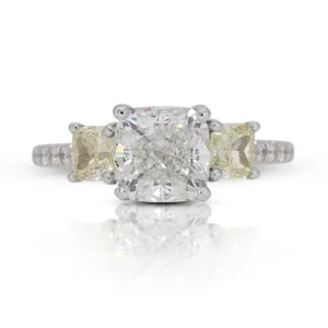 white gold ring