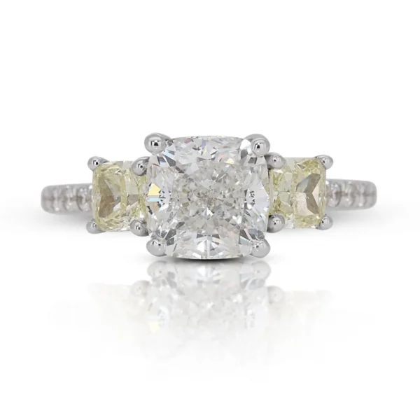 white gold ring
