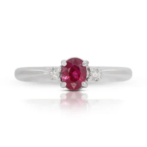 white gold ring