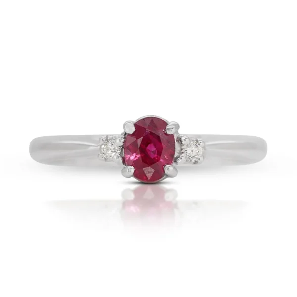 white gold ring