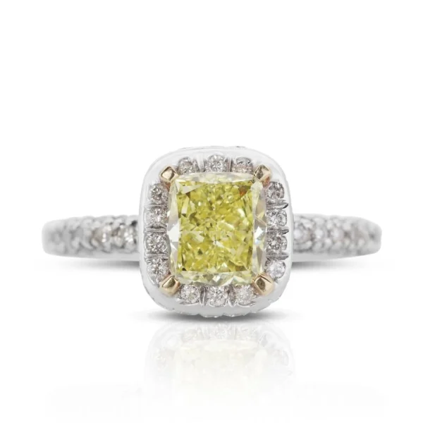 white gold ring