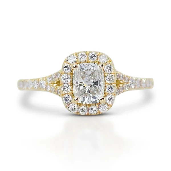 yellow gold ring