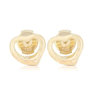 yellow gold earrings