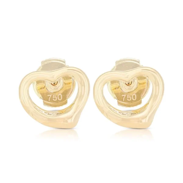 yellow gold earrings