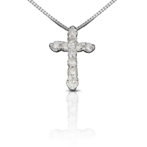white gold necklace