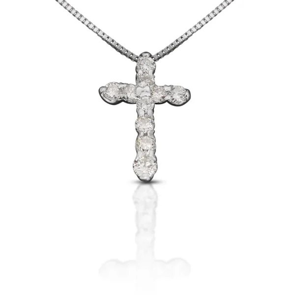 white gold necklace