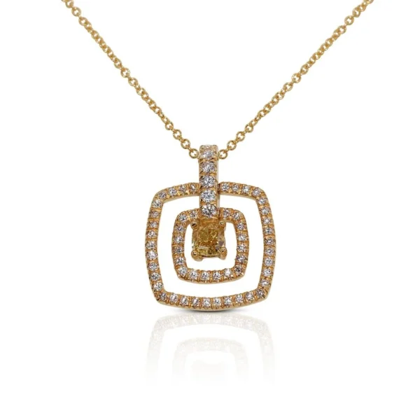 yellow gold necklace