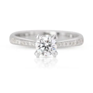 white gold ring