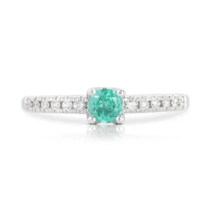 white gold ring