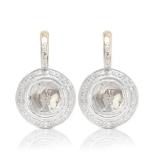 yellow gold earrings
