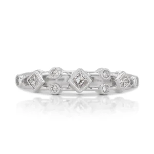 white gold ring