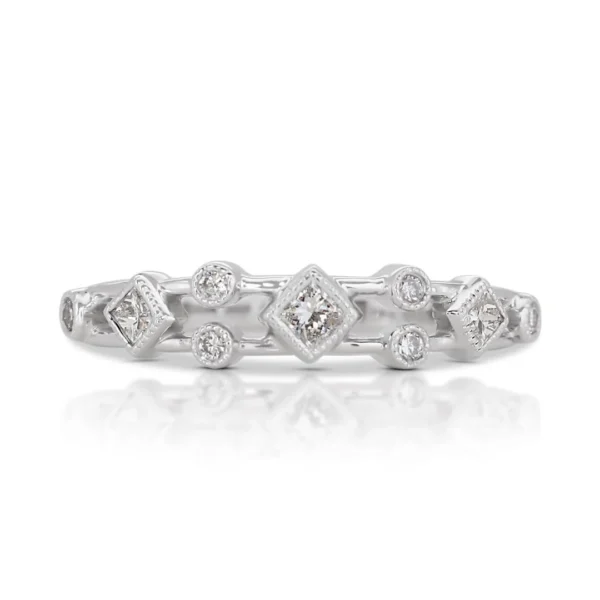 white gold ring