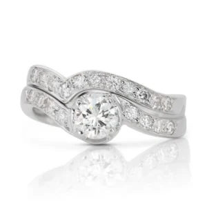 white gold ring