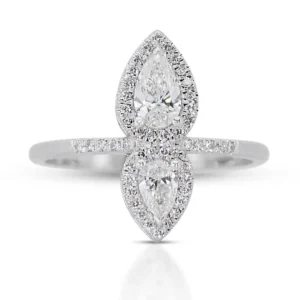 white gold ring