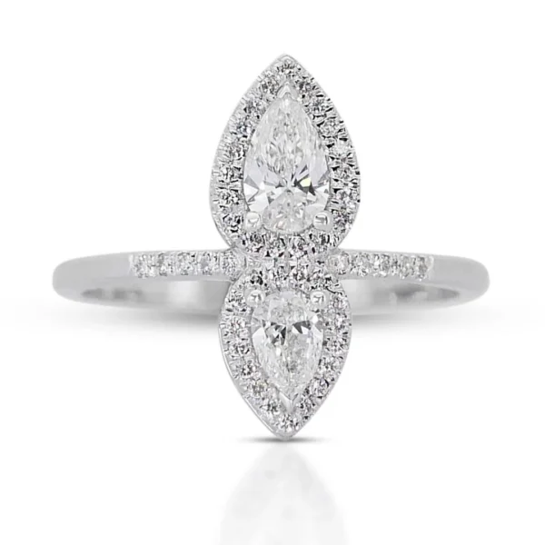 white gold ring