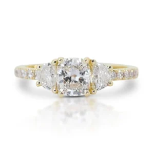 yellow gold ring