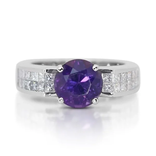 white gold ring