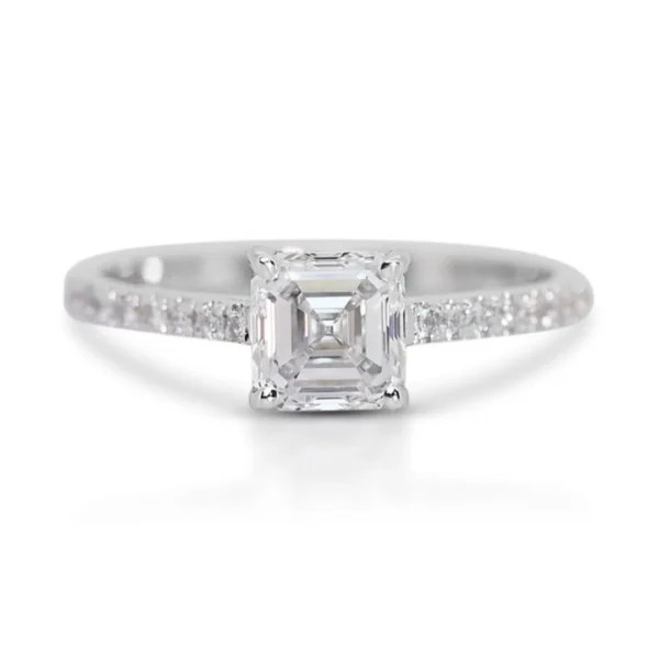 white gold ring