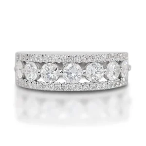 white gold ring