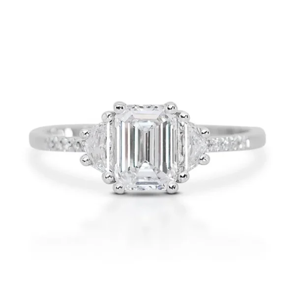 white gold ring